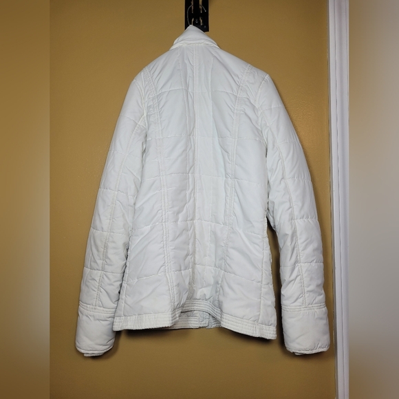 Zenana Outfitters My Favorite Jacket White Puffer sz S - Picture 13 of 13